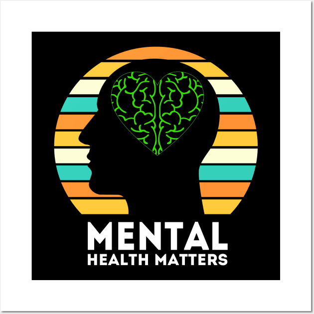 Mental Health Matters Wall Art by ArtisticFloetry